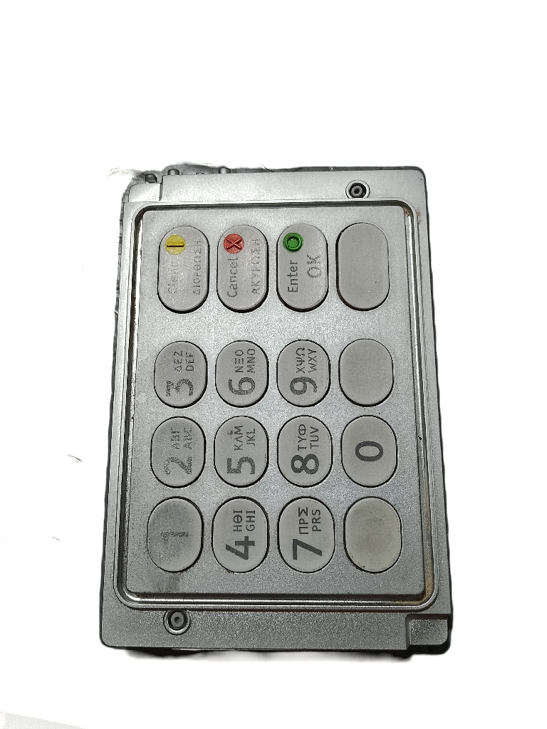 NCR 6627 EPP Keypad USB VERIFONE COUNTERTOP Silver Metal, Plastic - Image 3