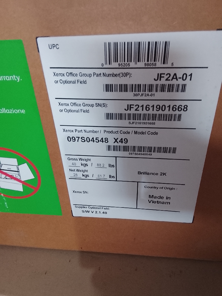 Xerox 2250 sheet office finisher Other Printer Parts - Image 1