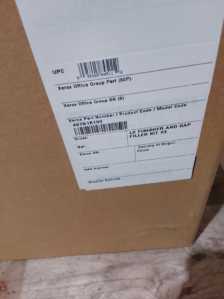 Xerox LX Finisher and Gap Filler Kit XE Other Printer Parts - Image 1