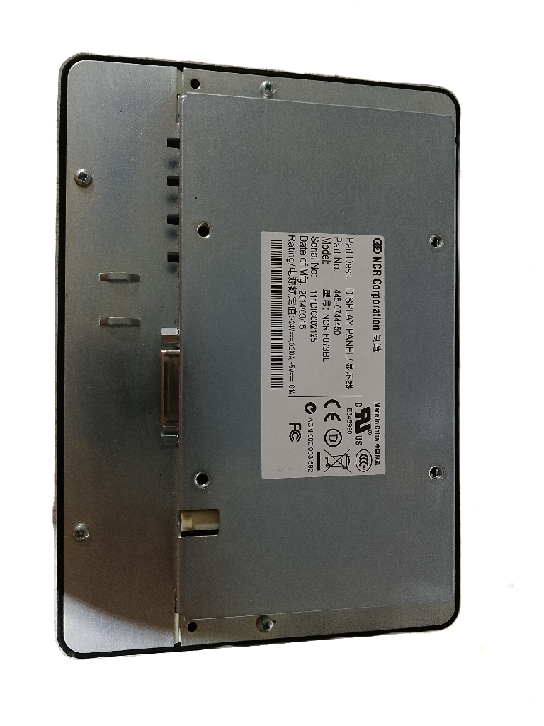 NCR 6626 Screen (Panel) Silver Metal LED - Image 2