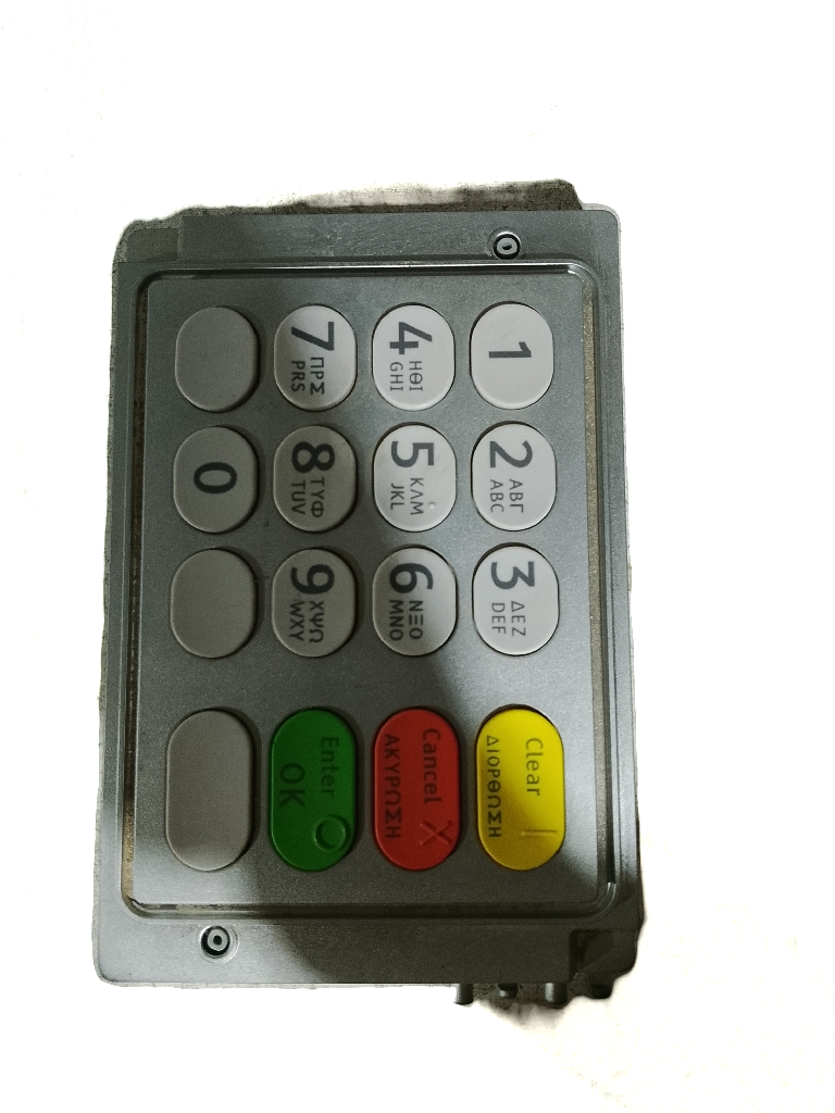 NCR 6626 EPP Keypad USB VERIFONE Silver Metal, Plastic - Image 3