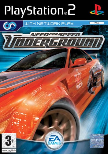 Games Sony Playstation 2 Need for Speed Underground Scart N/A (Used)