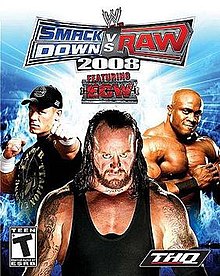 Games Sony Playstation 2 Smackdown vs Raw 2008 Scart N/A (Used)