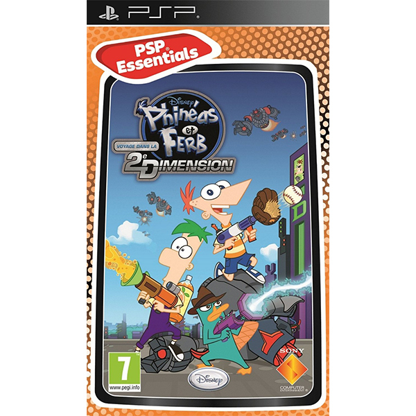 Games Sony Sony PSP Game Phineas and Ferb Across the 2nd Dimension N/A N/A (Used)