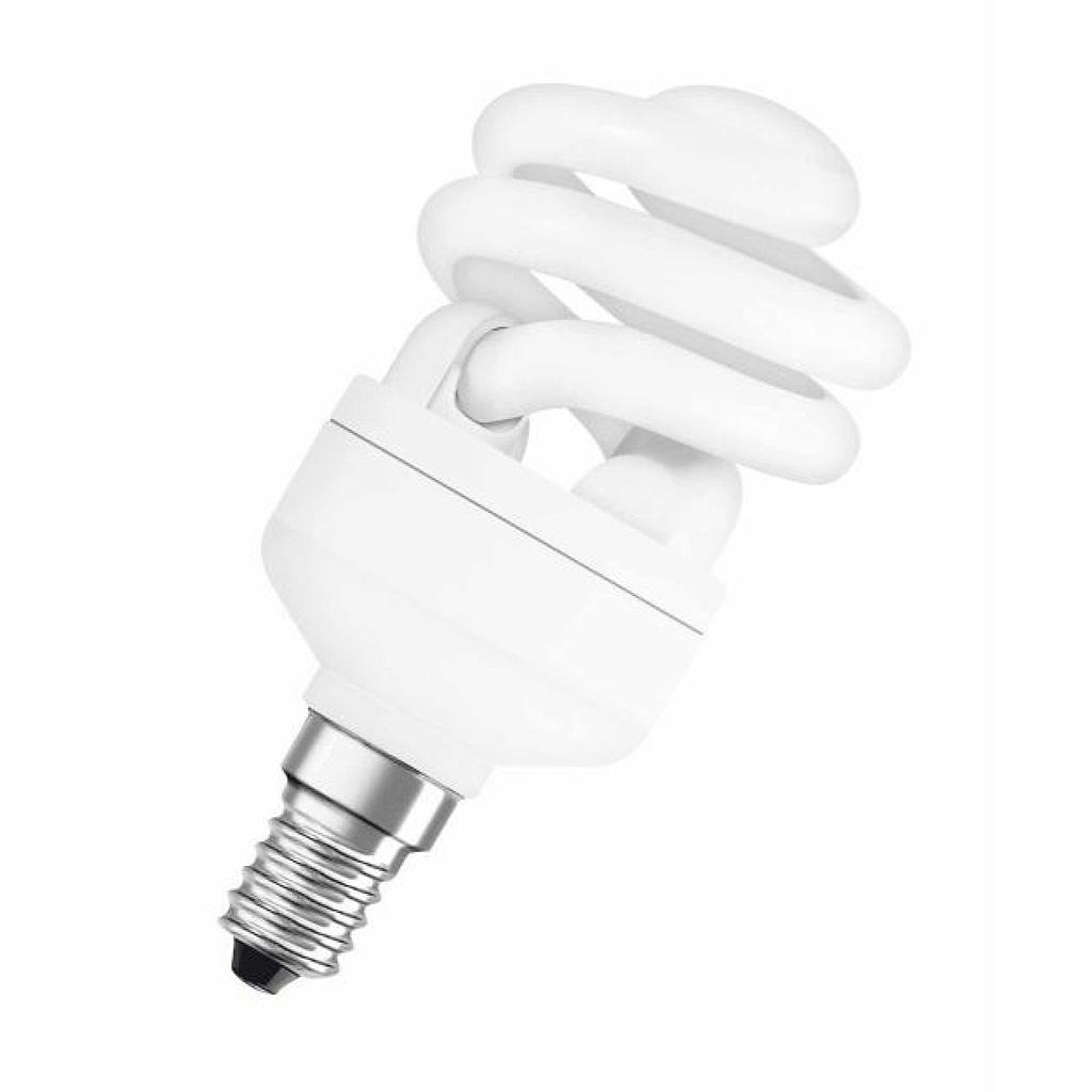 Osram Dulustar Mini Twist Cool New CFL 470 Lumens 8 Watts