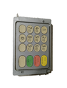 NCR 6627 TTW EPP Keypad USB VERIFONE Silver Metal C9 - New Open Box