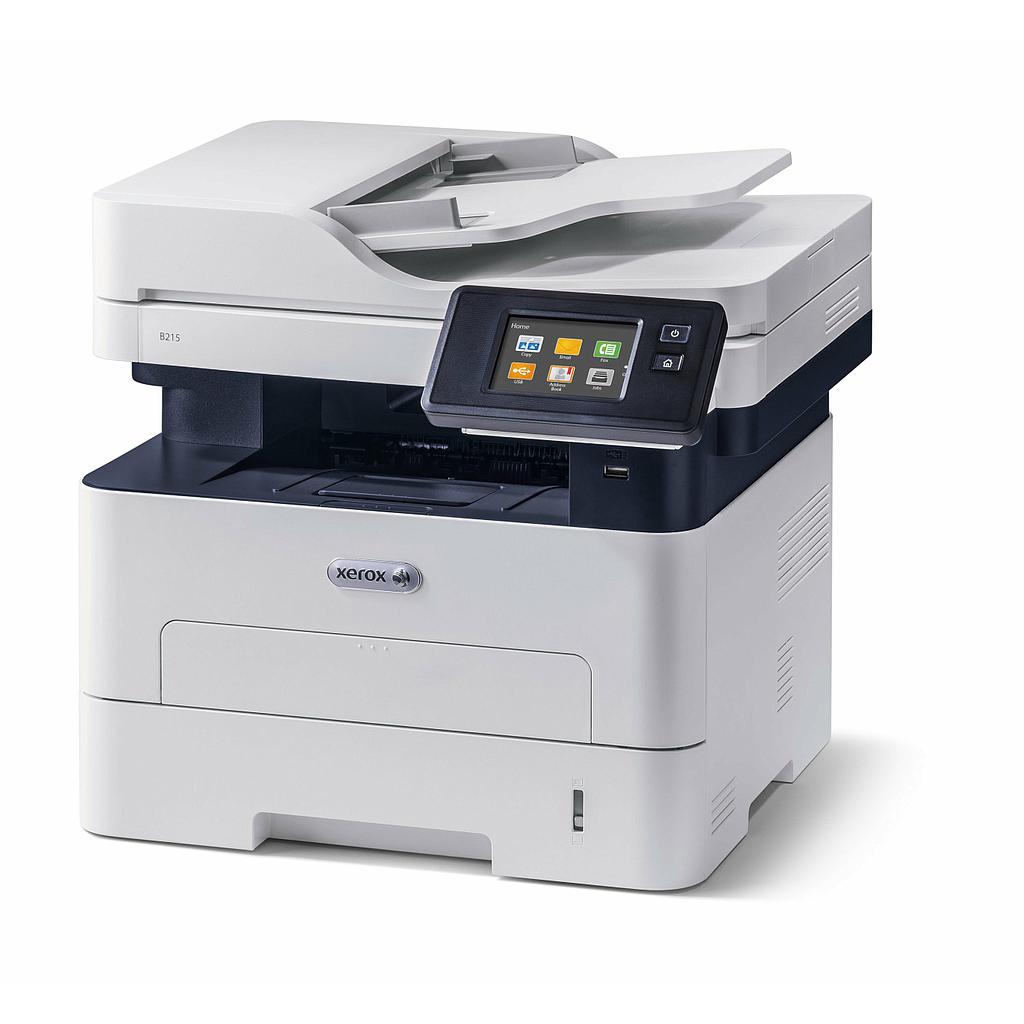 All in one Printer Xerox B215 Used A Ethernet Rj-11 Usb Wi-Fi <10K Pages A4 A5 B/W Laser-Printer 3.5"
