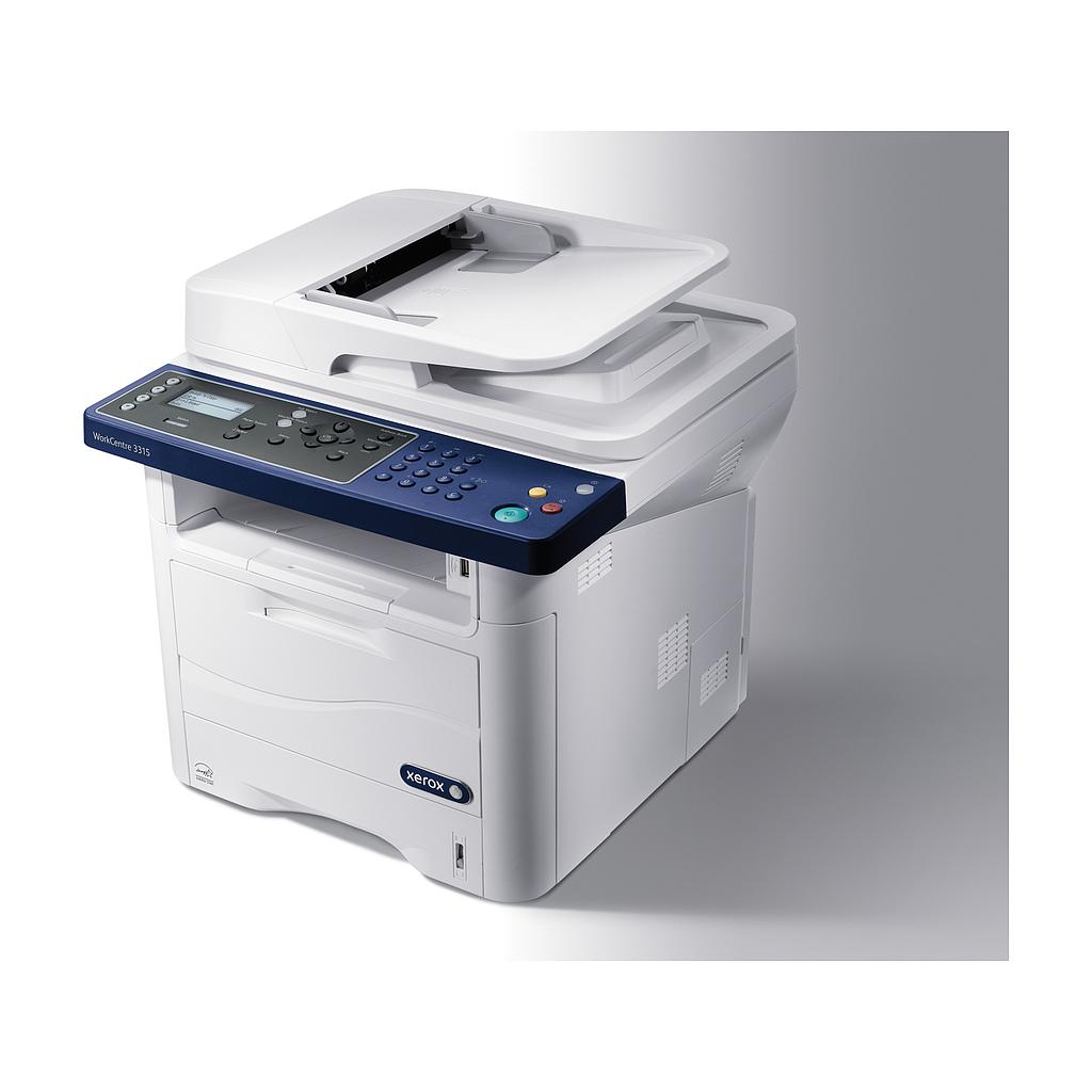Xerox 3315 Grade A 2011 USB 2.0 Ethernet No <100K pages A4 A5 B5 B/W Laser-Photocopy UNL