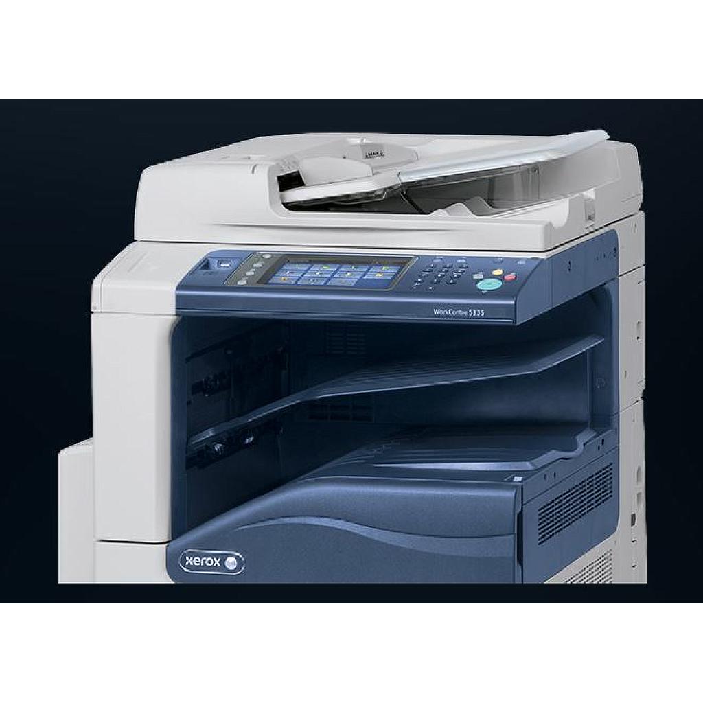 Xerox 5325 Between 25%-50% Black & White Grade A 2007 Ethernet Rj-11 USB 1 <75K pages A3 A4 B/W Laser-Photocopy No