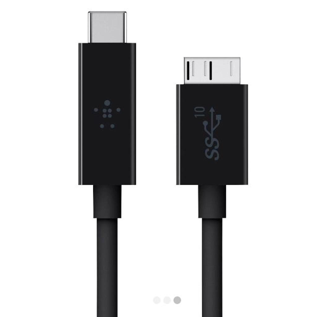 USB Adapter Belkin USB-C to Micro-B 1m New Usb USB Adapter