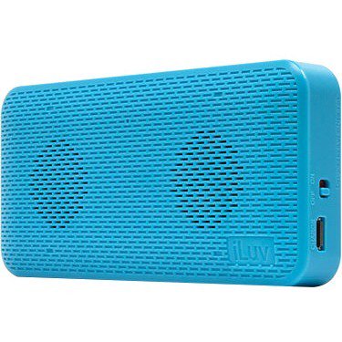 Speaker Iluv Mini Slim Portable Wireless Bluetooth Speaker Blue New Bluetooth N/A
