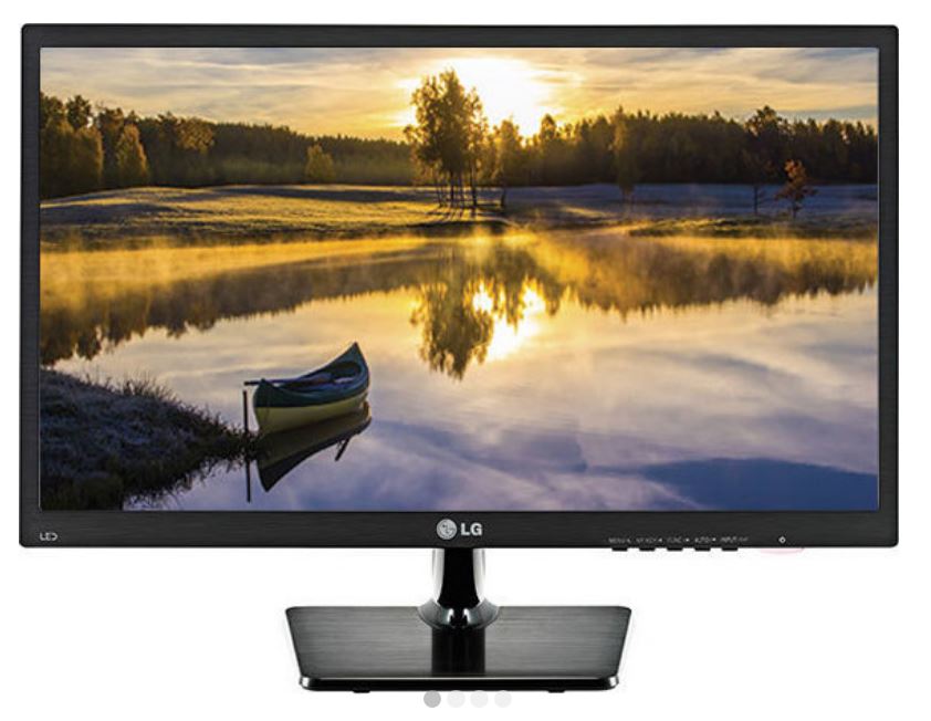 LCD Lg FLATRON 19EN33S Used M LCD Monitor 19'' Missing Power Adapter