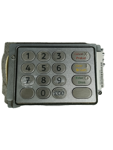 NCR 6628 EPP Keypad USB; Serial Recessed C6 - Used Excellent USED