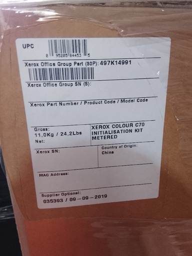 Xerox Colour C70 Initialization kit metered Other Printer Parts NEW