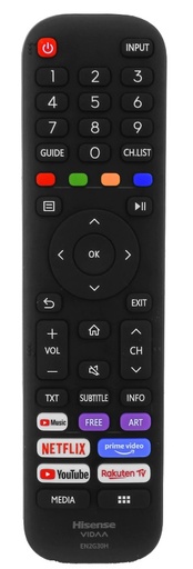 TV Hisense EN2G30H TV Remote Control Hisense Open Box