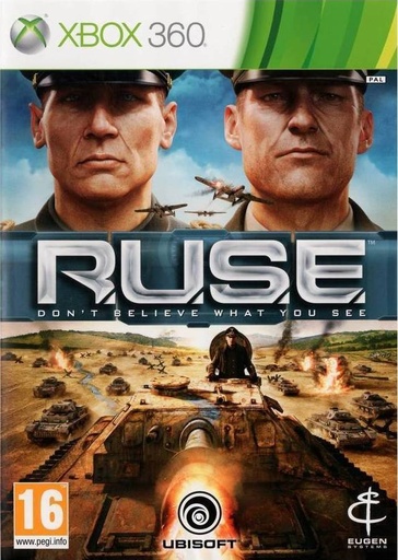 Games Microsoft Xbox 360 RUSE Dont Believe What You See New