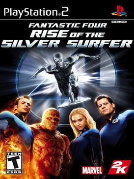 Games Sony Playstation 2 Fantastic Four Rise of the Silver Surfer Scart N/A Grade A
