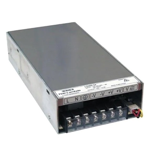 Spare Part TDK Ls200-24 AC/DC Enclosed Power Supply Outputs, 200 W, 24 V, 8.4 A Used A